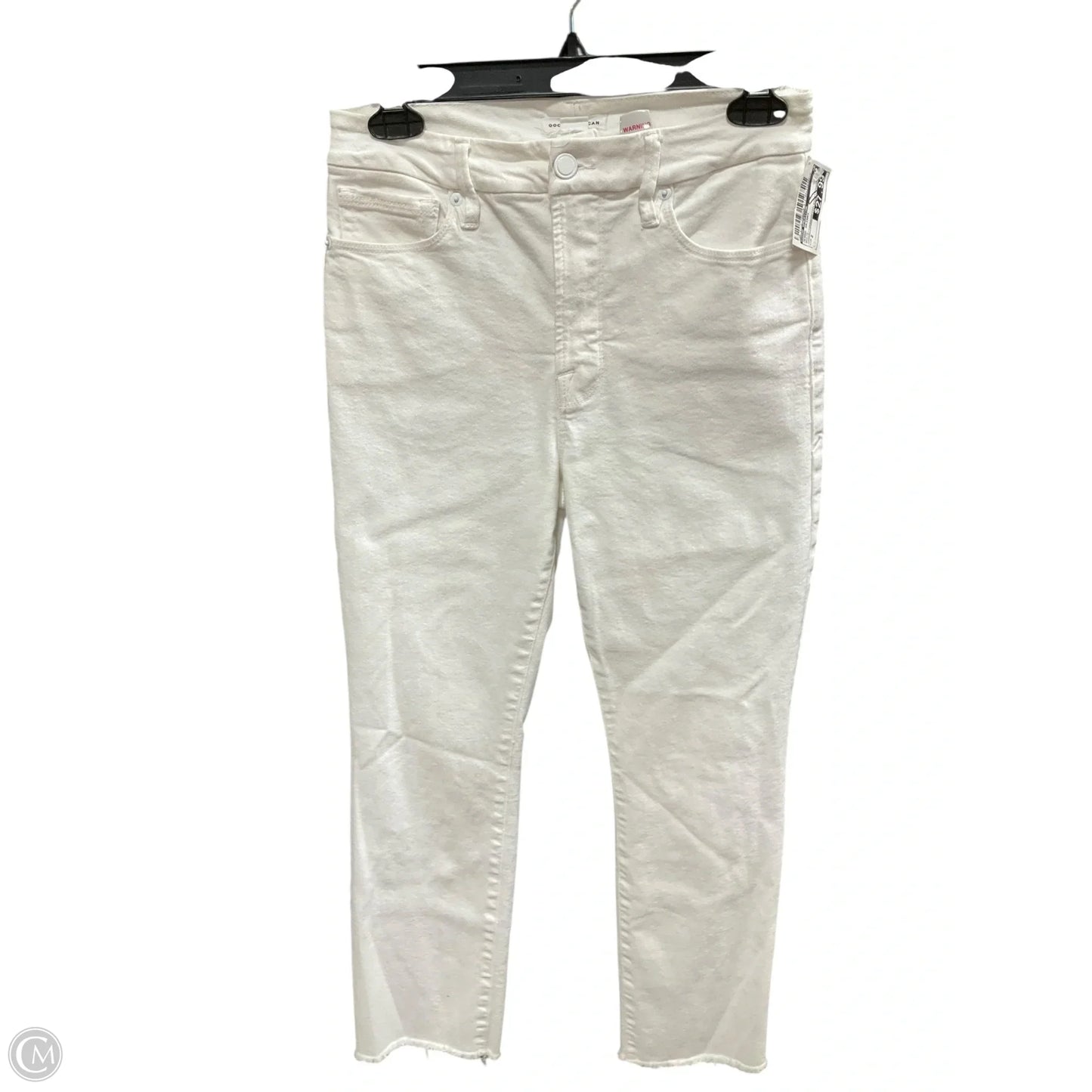 Jeans Skinny By Good American In White, Size: 2