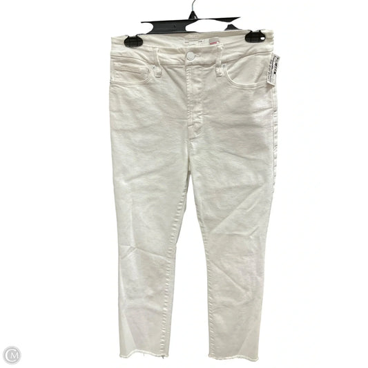 Jeans Skinny By Good American In White, Size: 2