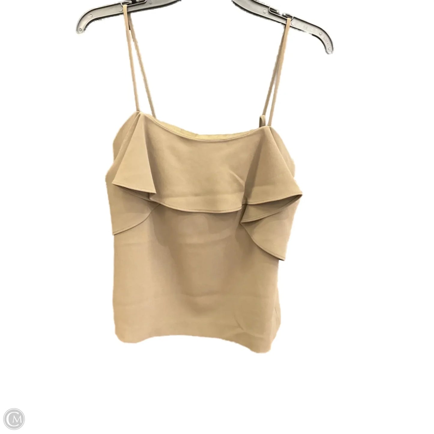 Top Sleeveless By Theory In Green, Size: S
