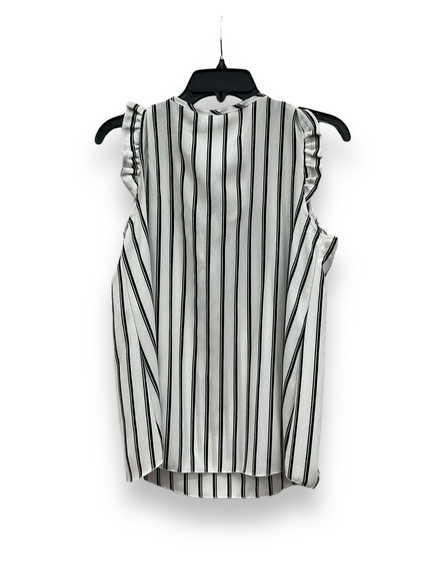 Striped Pattern Blouse Sleeveless Cmc, Size M