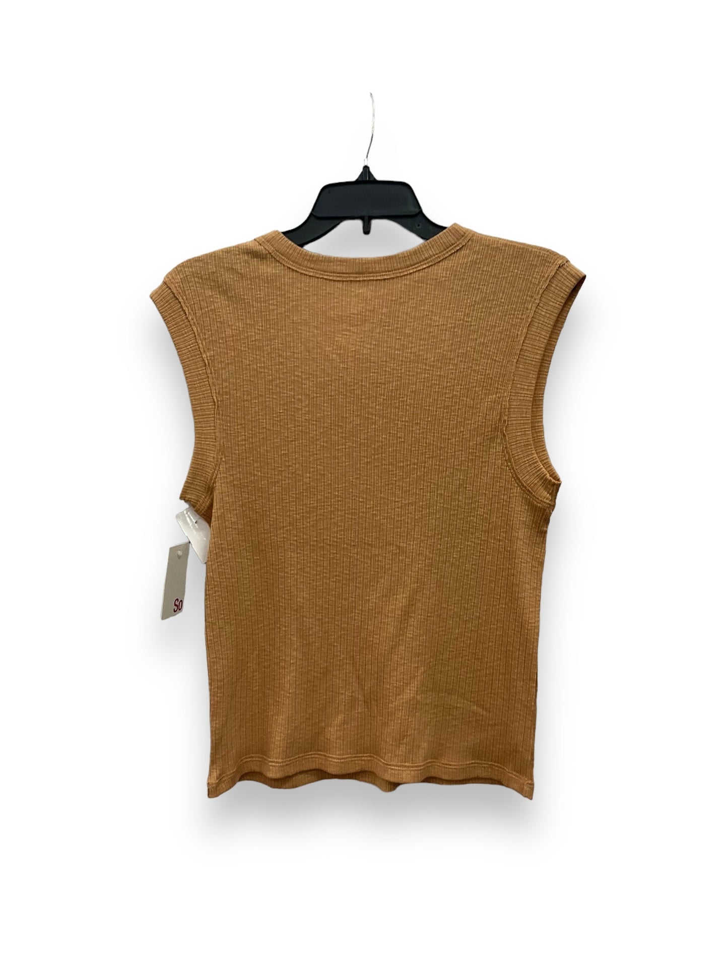 Brown Tank Top So, Size S