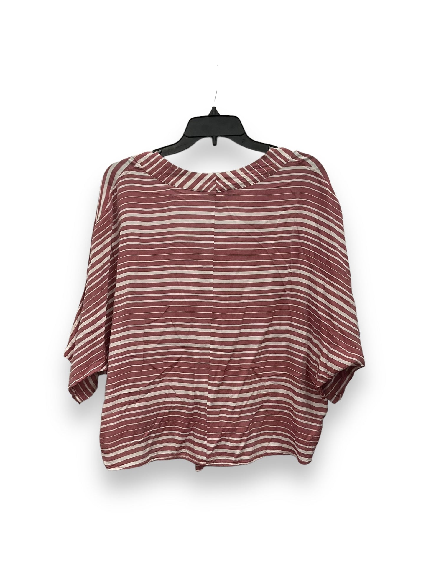 Striped Pattern Top Short Sleeve Express, Size S