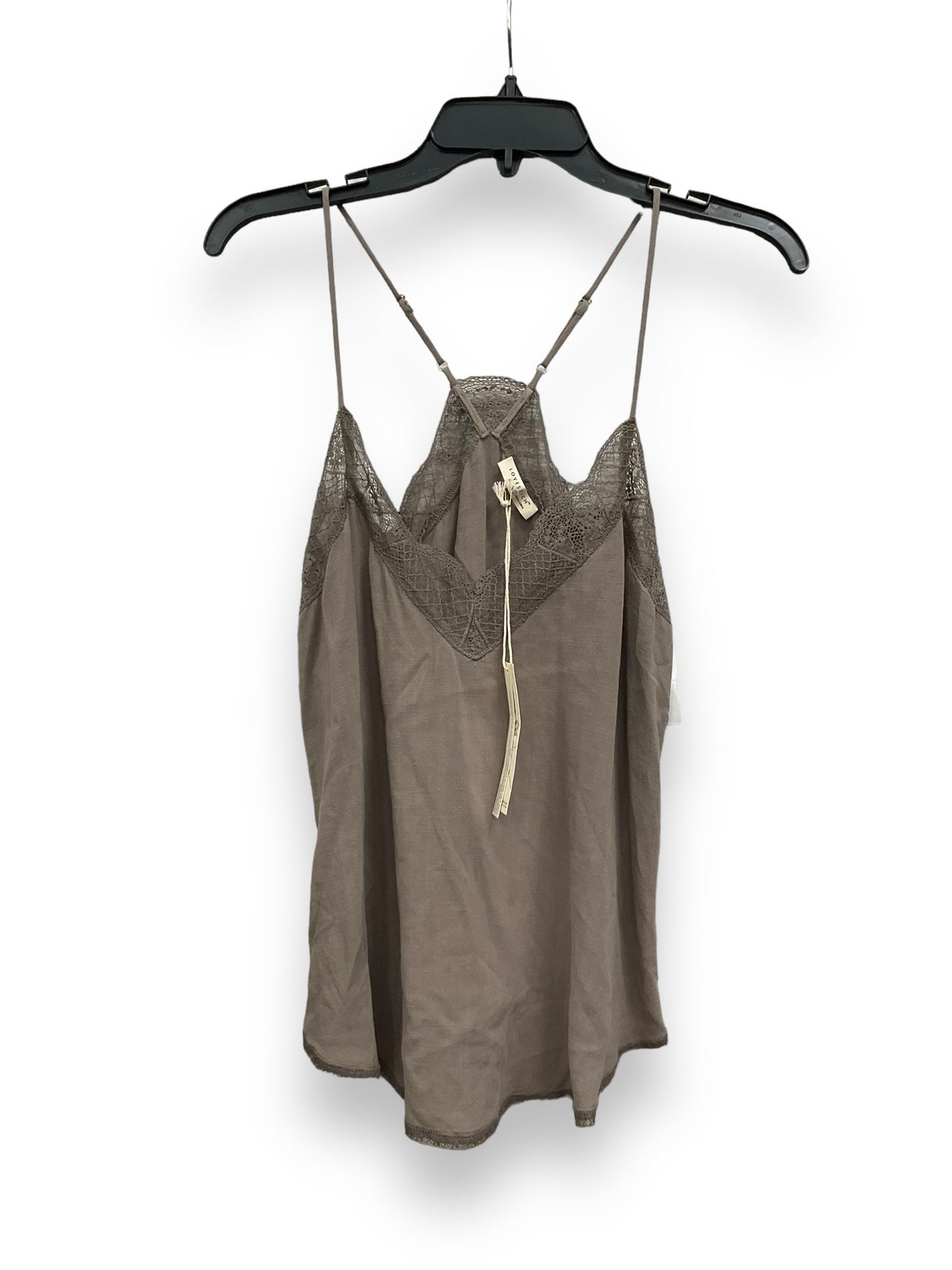 Taupe Tank Top Lovestitch, Size S