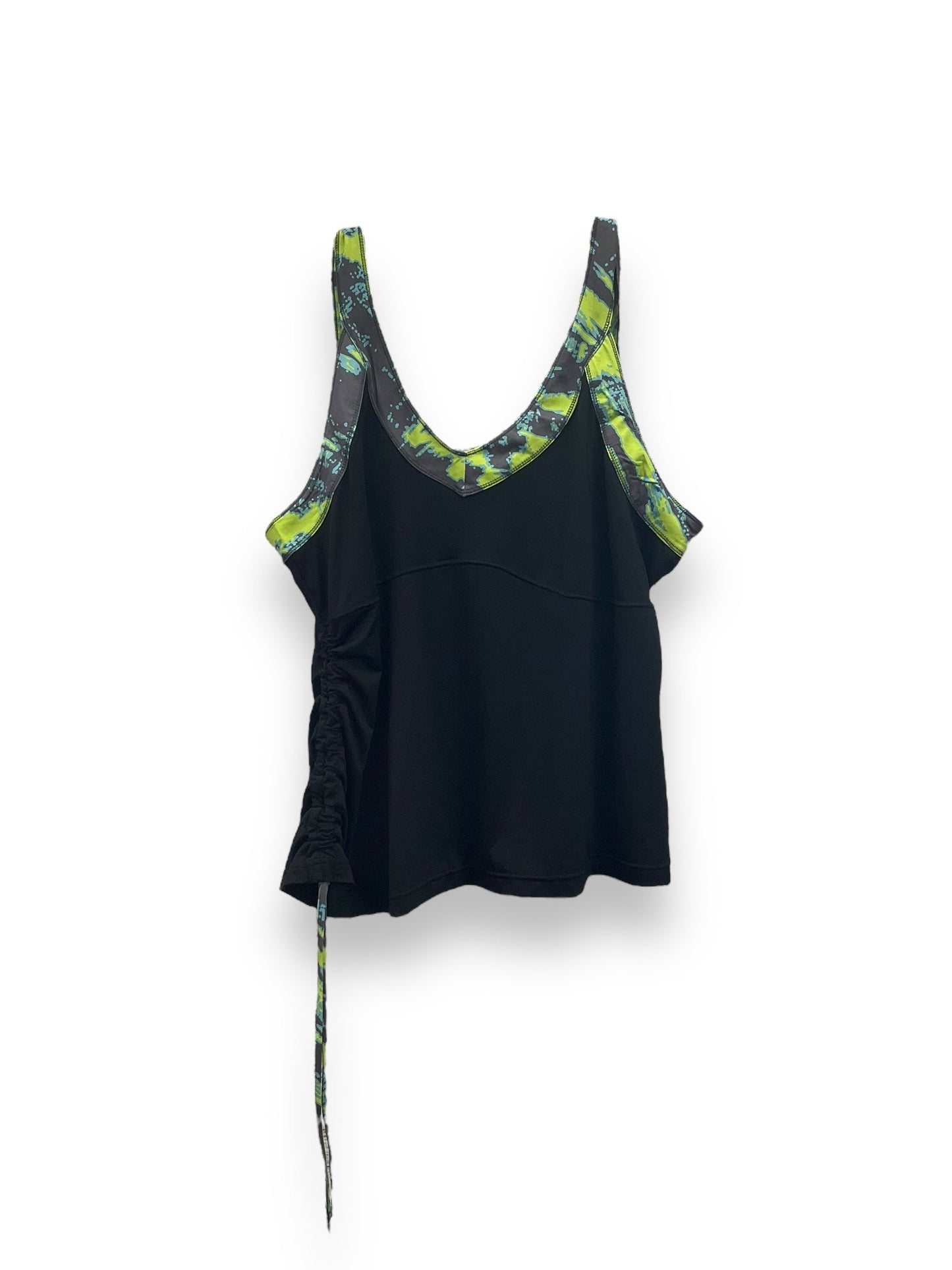 Black & Green Athletic Tank Top Reebok, Size 3x