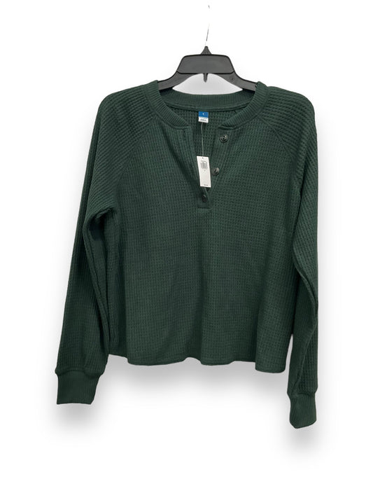 Green Top Long Sleeve Old Navy, Size S