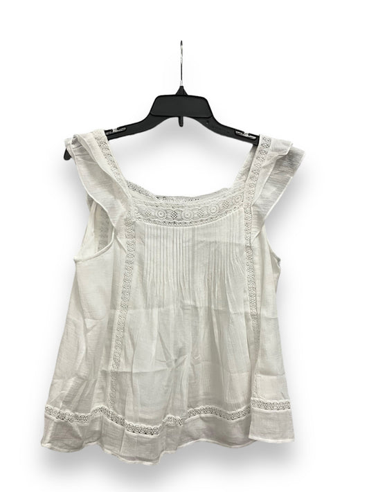 White Top Sleeveless Joie, Size L