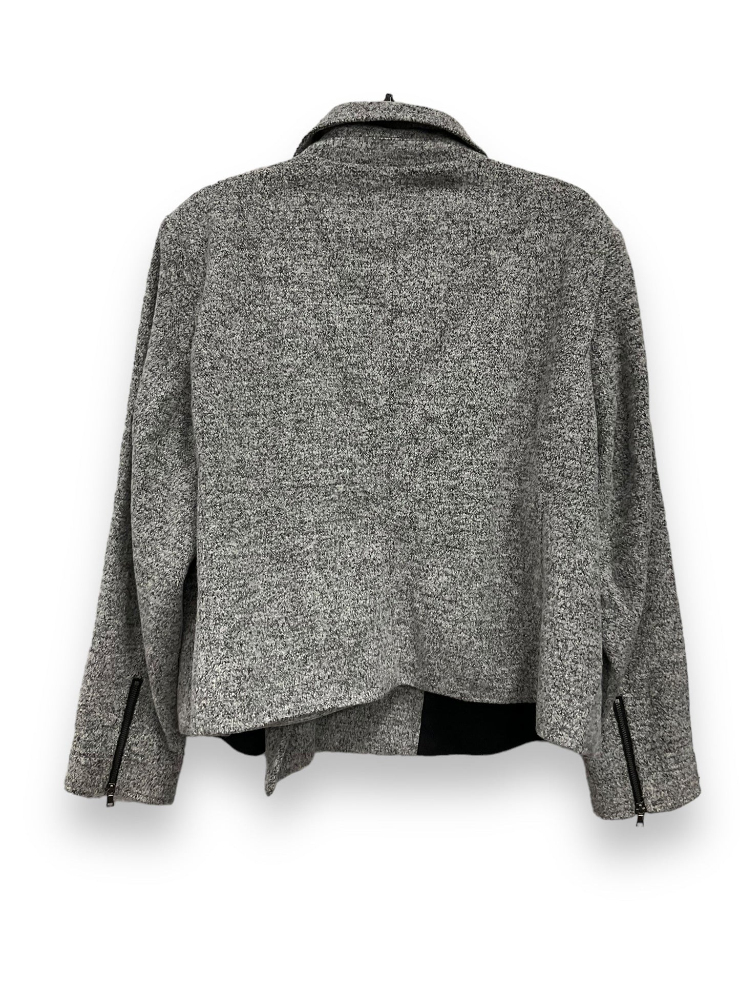 Grey Jacket Moto Loft, Size 2x