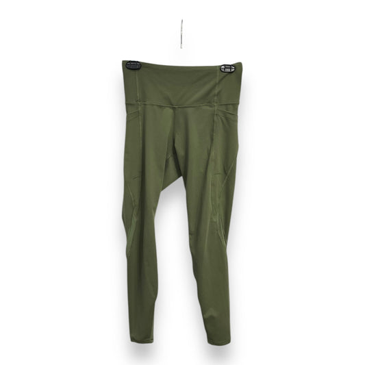 Athletic Leggings By Old Navy In Green, Size: M