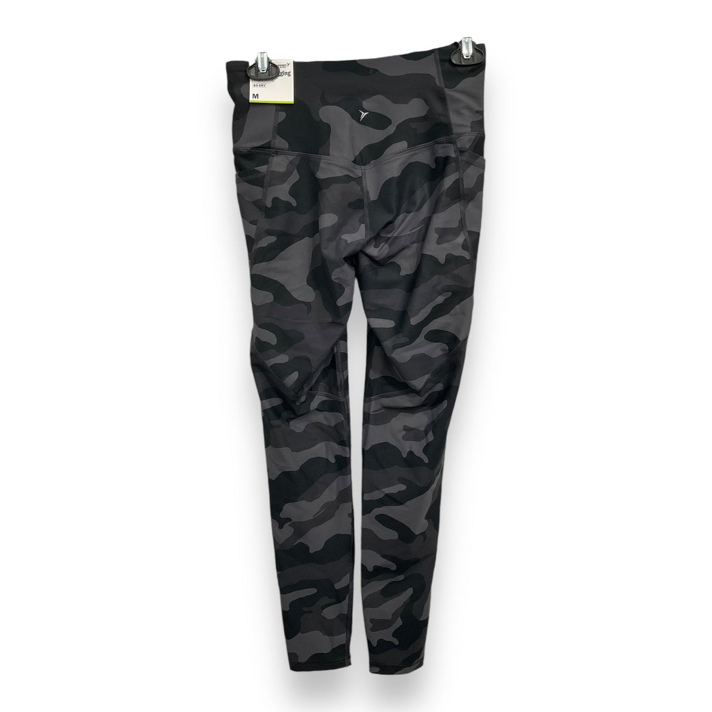 Athletic Leggings By Old Navy In Camouflage Print, Size: M