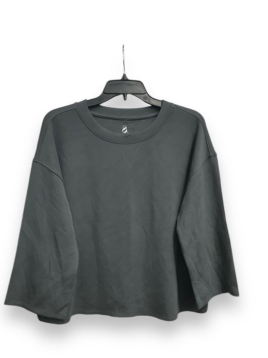 Top 3/4 Sleeve Basic By Lou And Grey In Green, Size: L