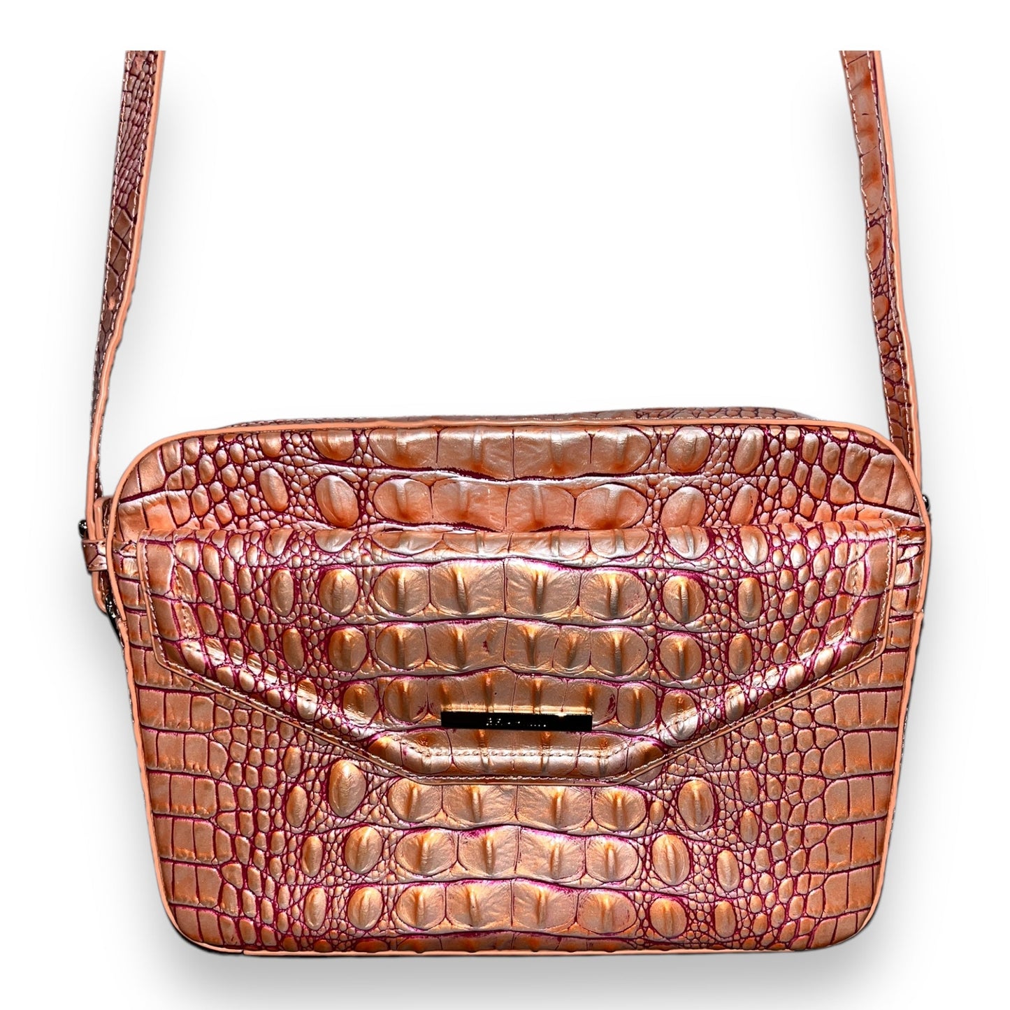 Crossbody Designer By Brahmin, Size: Medium