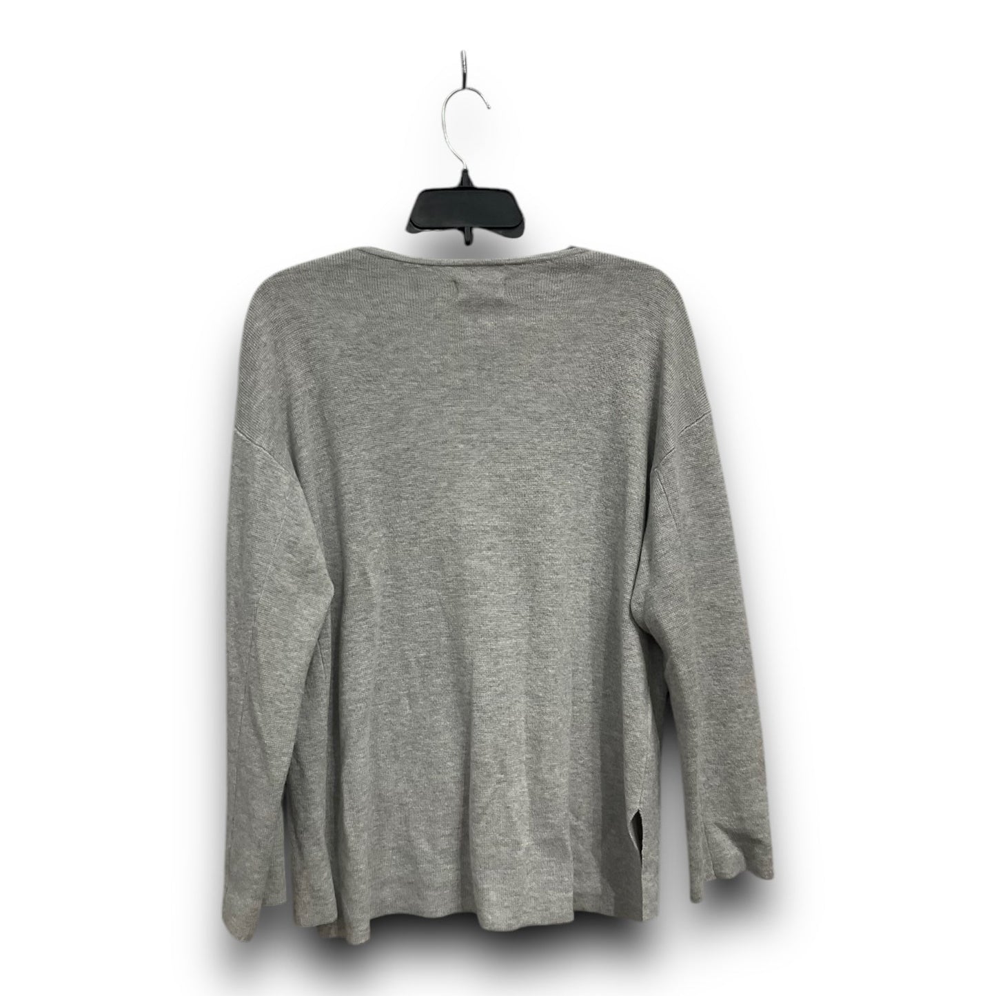 Top Long Sleeve Basic By Lou And Grey In Grey, Size: S