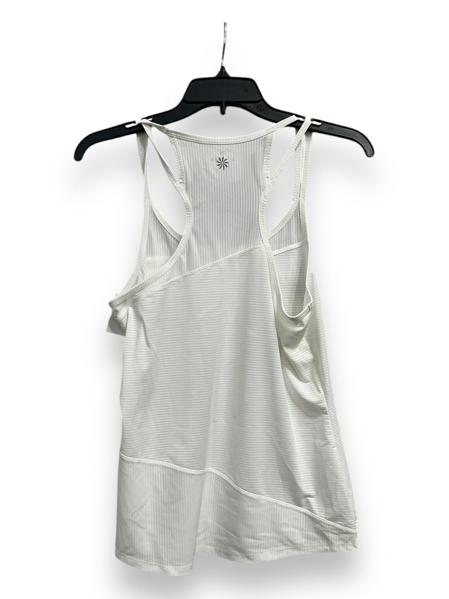 Athletic Tank Top By Clothes Mentor In White, Size: S