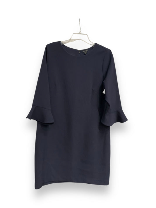 Dress Casual Midi By Ann Taylor In Navy, Size: 1x