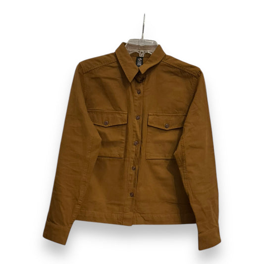 Top Long Sleeve By Mountain Hardwear In Brown, Size: M