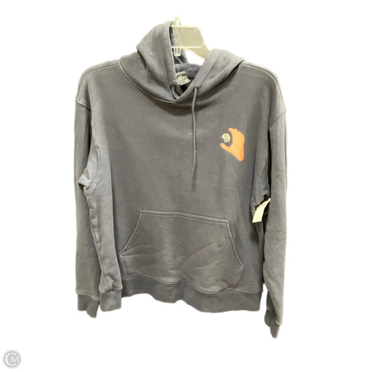 Sweatshirt Hoodie By Mountain Hardwear In Navy, Size: M