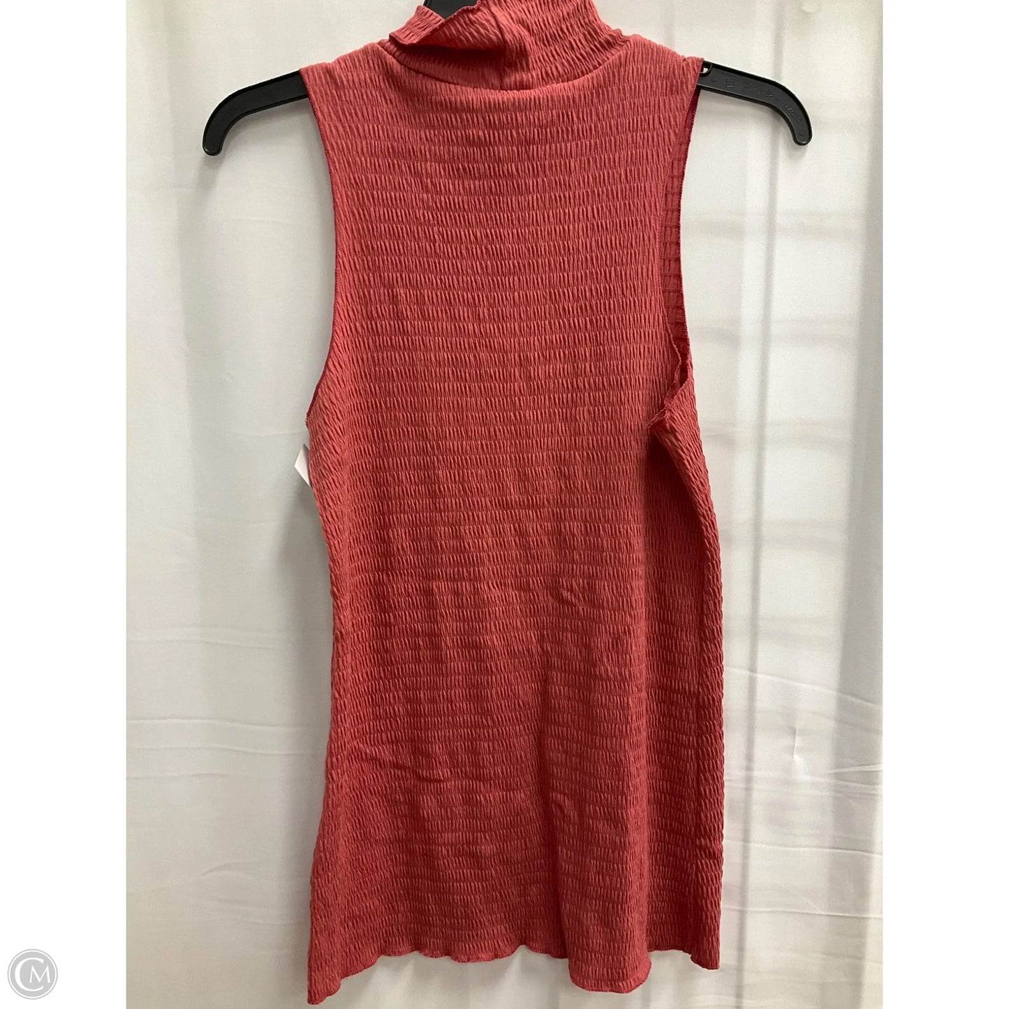 Tunic Sleeveless By Who What Wear In Pink, Size: M