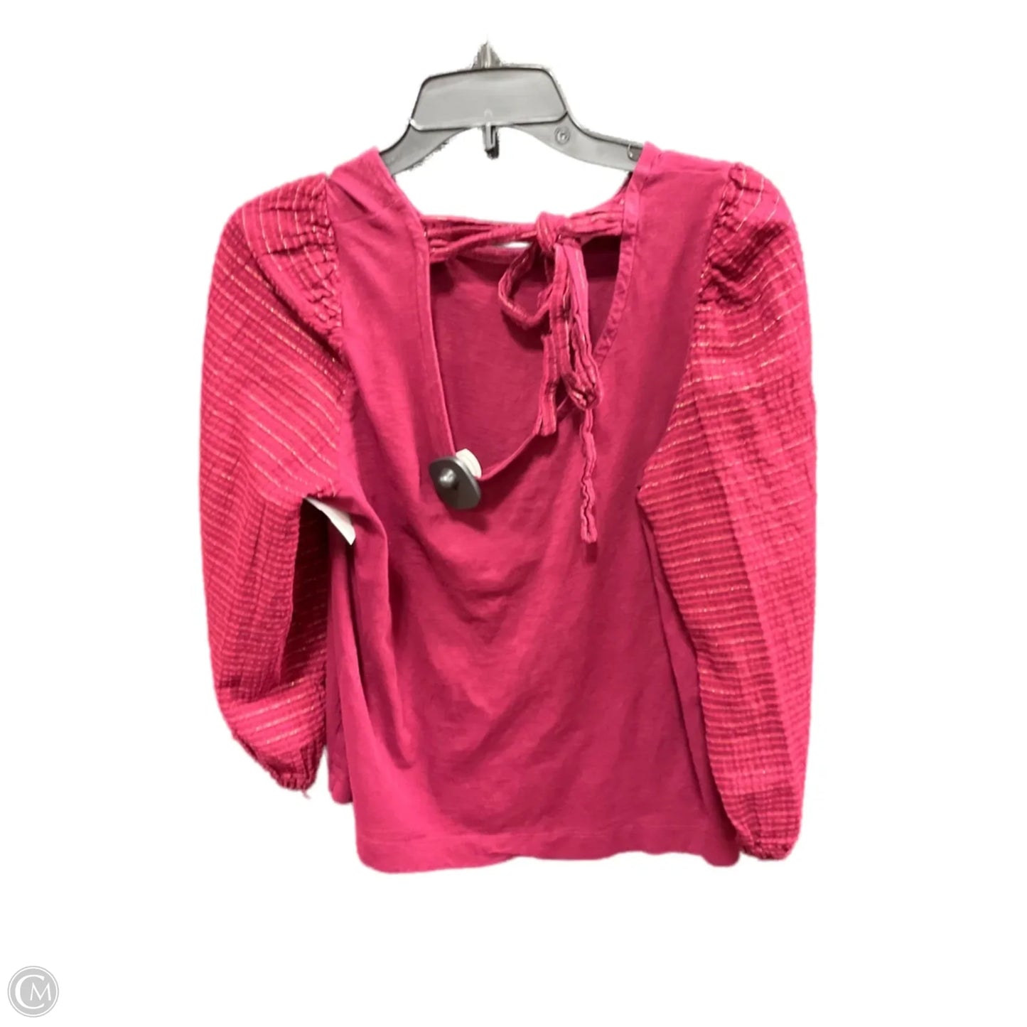 Top Long Sleeve By Loft In Purple, Size: L