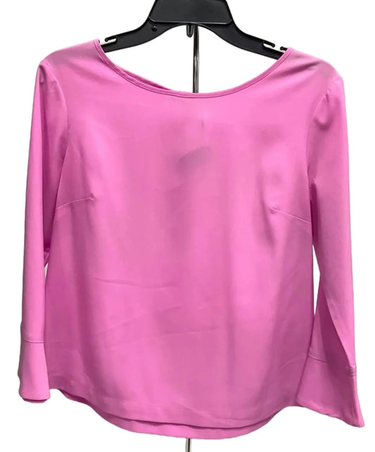 Top Long Sleeve Basic By Banana Republic In Pink, Size: S