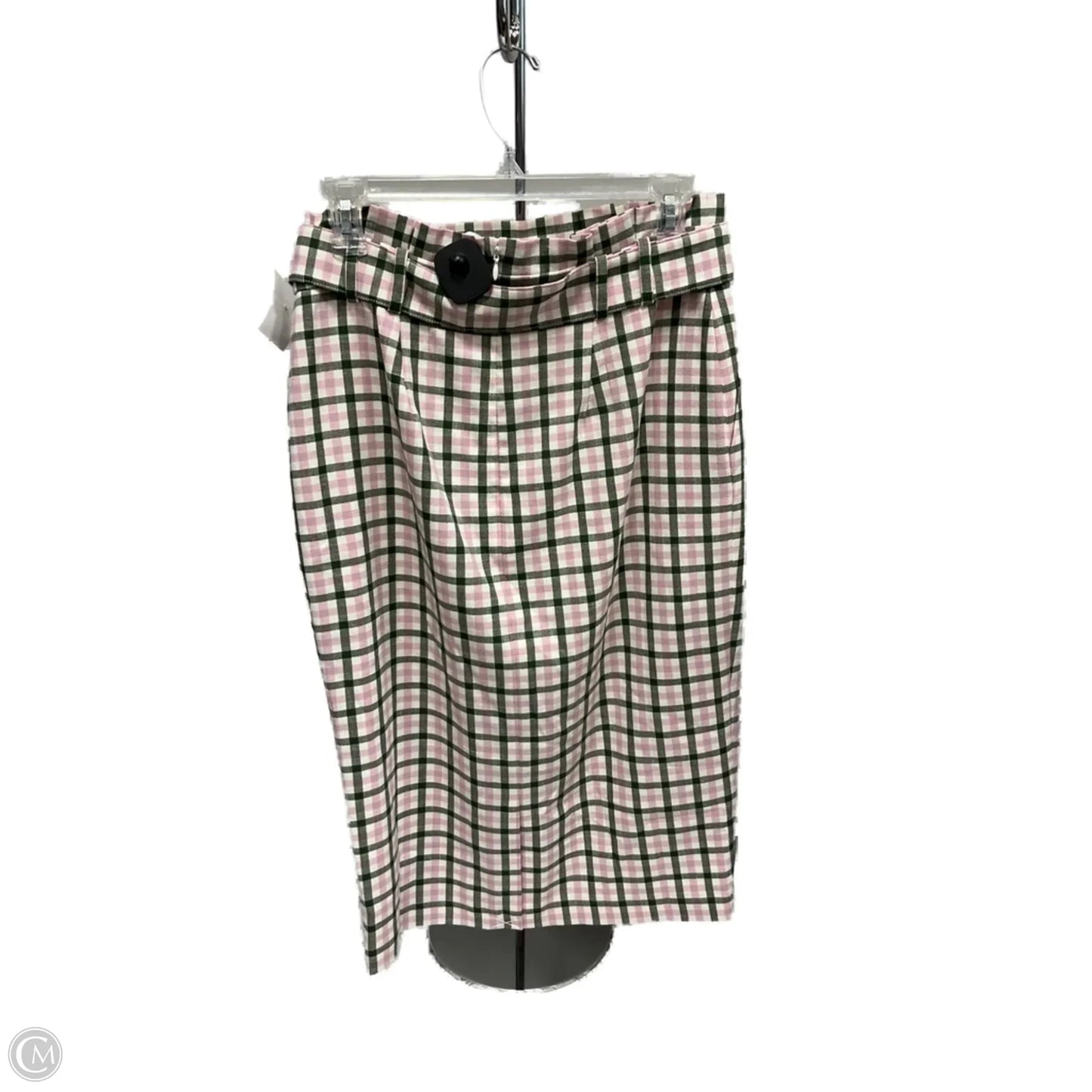 Skirt Midi By Ann Taylor In Plaid Pattern, Size: S