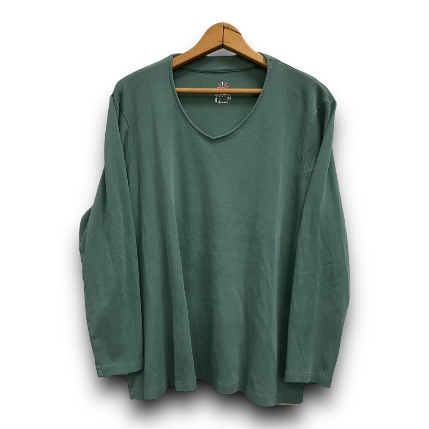 Top Long Sleeve Basic By Isaac Mizrahi Live Qvc  Size: L