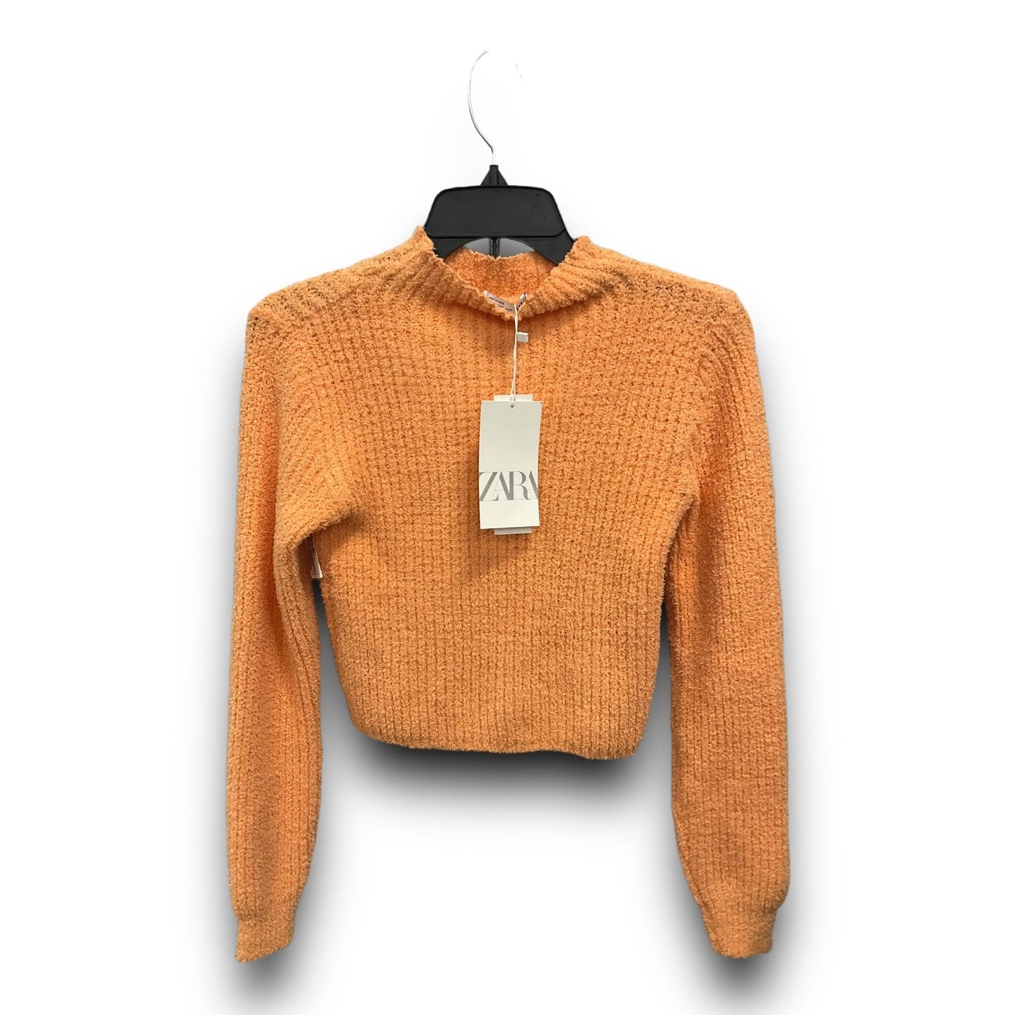 Sweater By Zara In Orange, Size: S