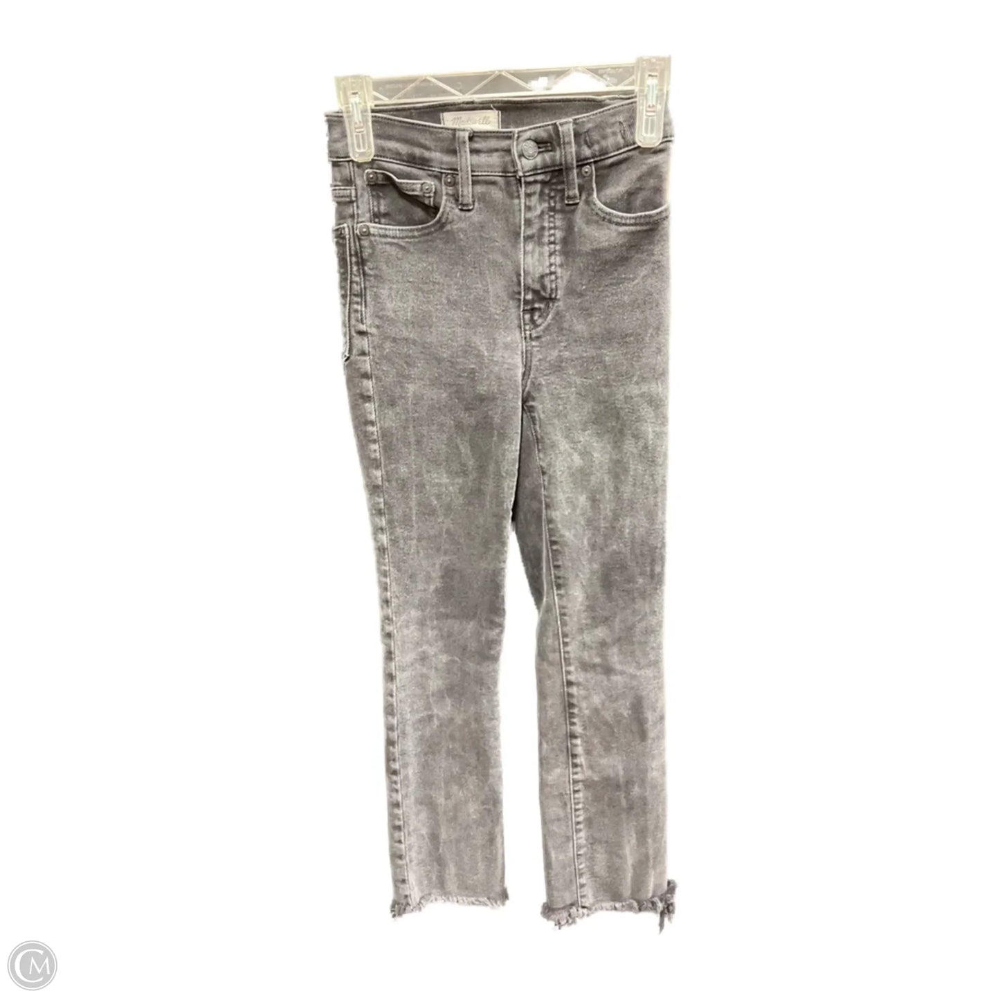 Jeans Straight By Madewell In Black, Size: 00