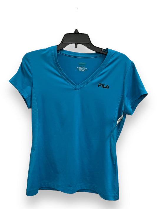 Athletic Top Short Sleeve By Fila  Size: M