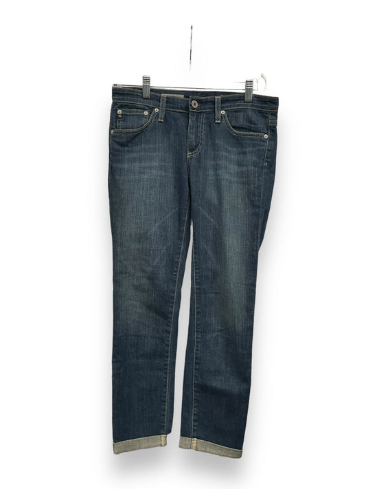 Blue Denim Jeans Straight Adriano Goldschmied, Size 2