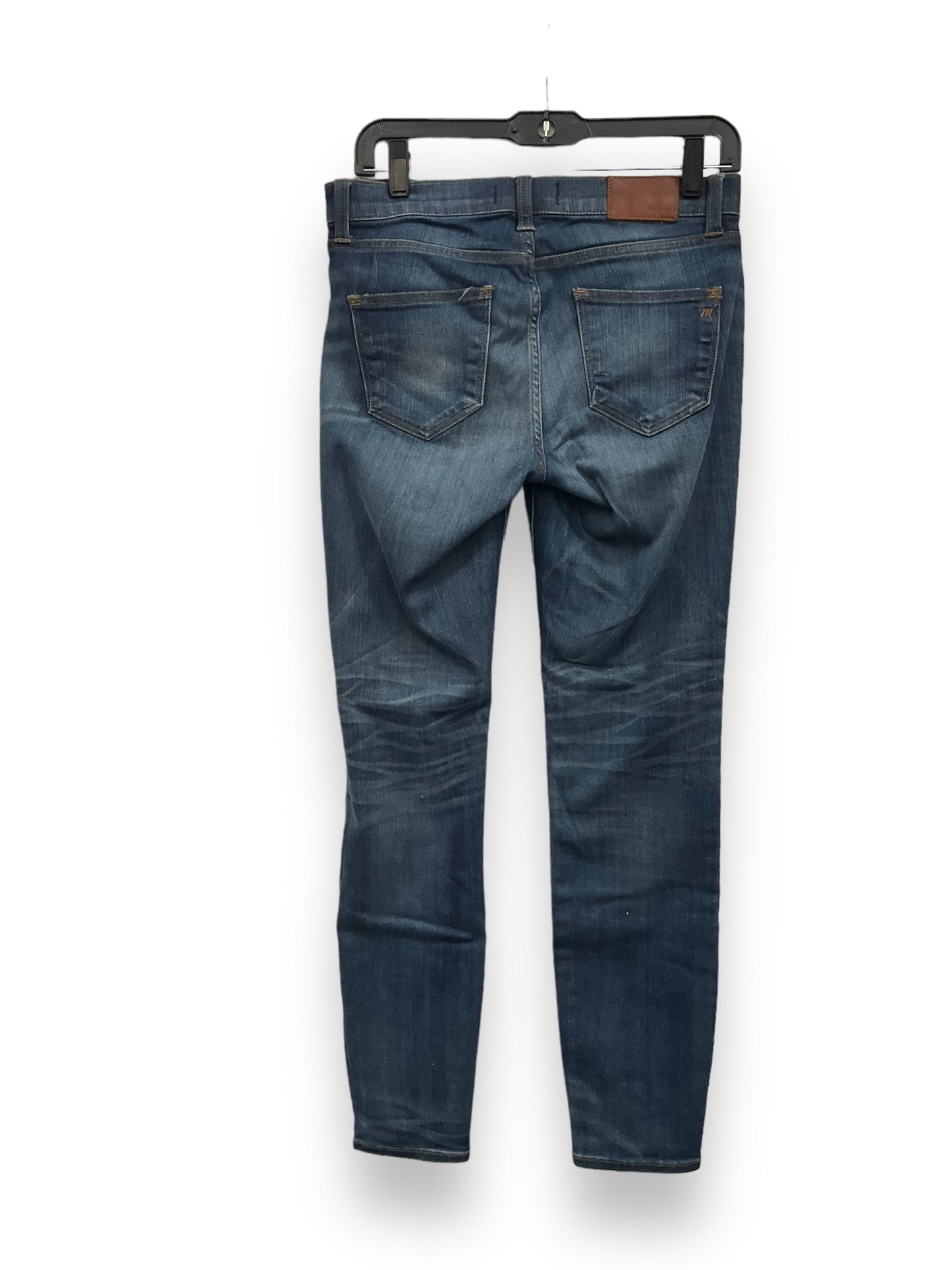 Blue Denim Jeans Straight Madewell, Size 4