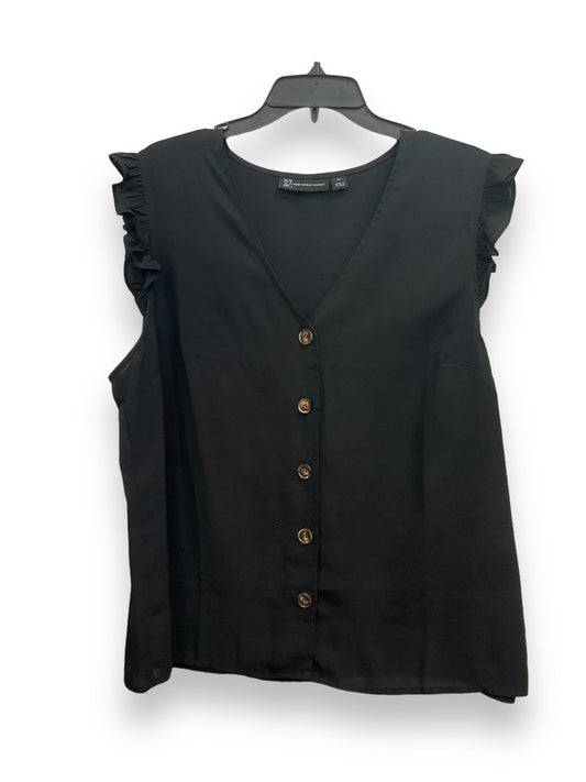 Black Top Sleeveless New York And Co, Size Xl