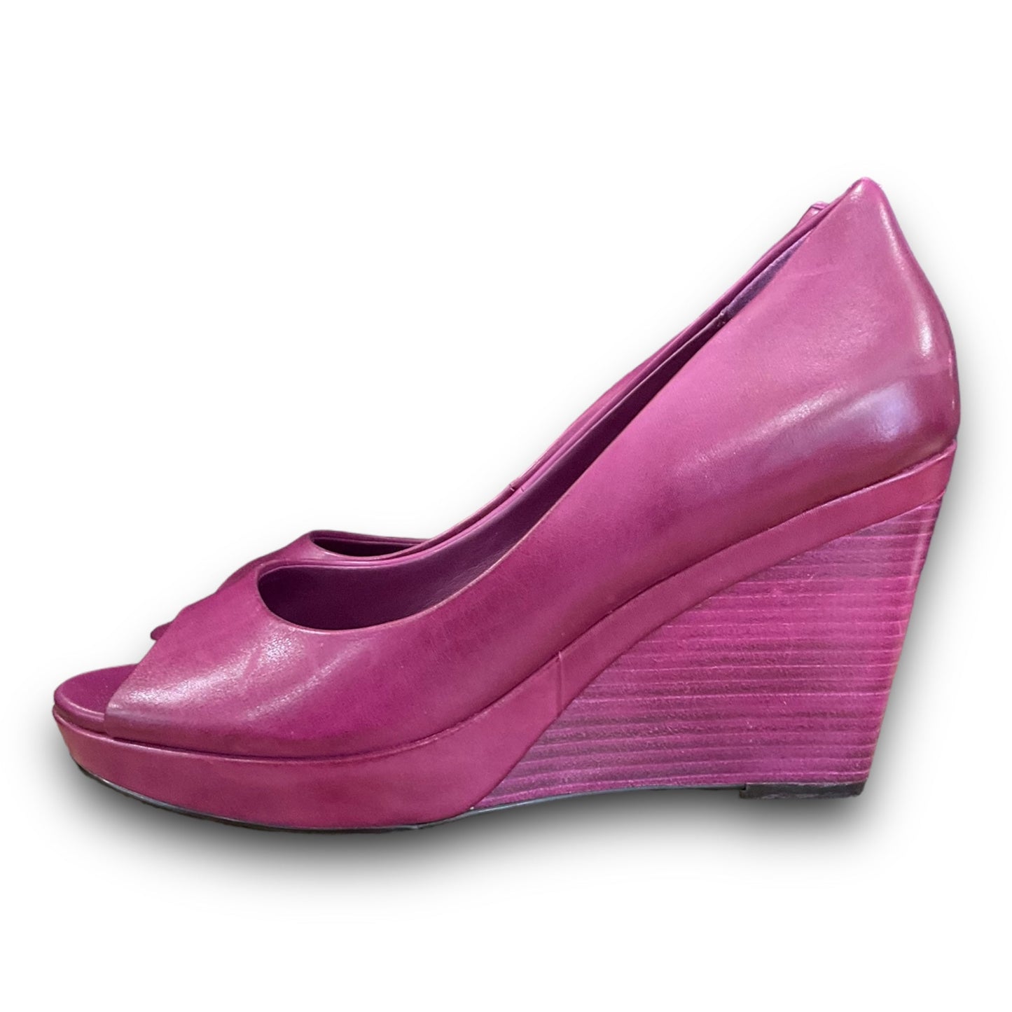 Purple Shoes Heels Wedge Cole-haan, Size 8