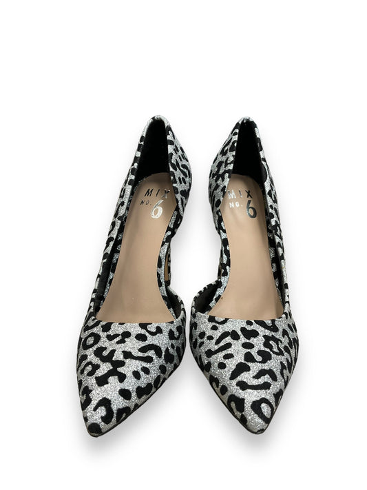 Animal Print Shoes Heels Stiletto Mix No 6, Size 6
