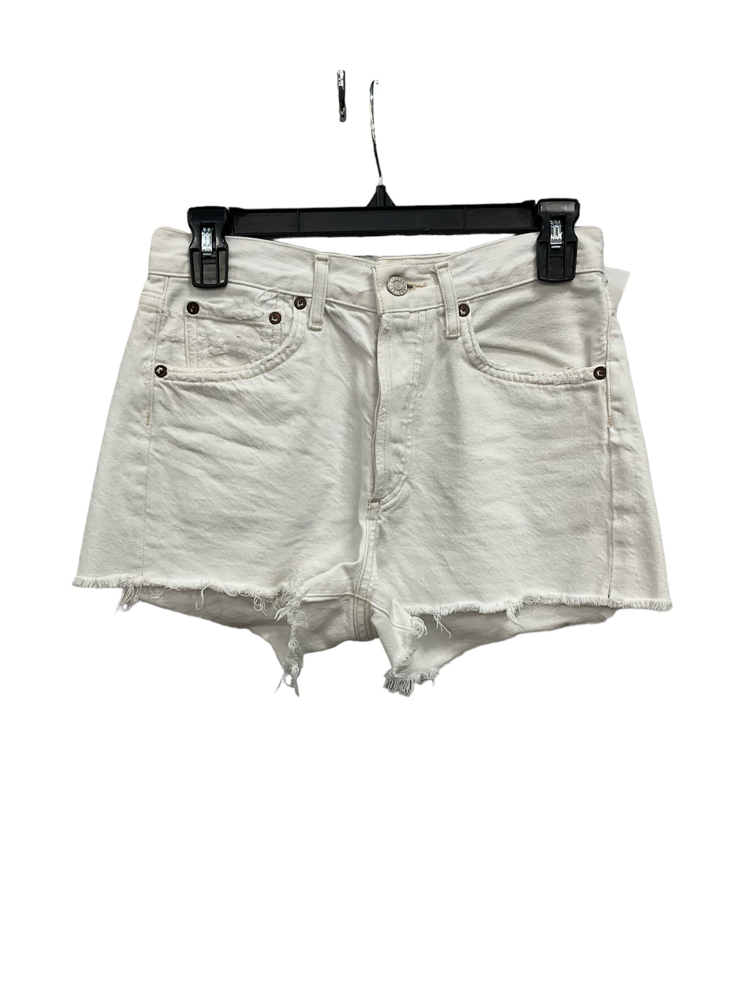 White Shorts Agolde, Size 0