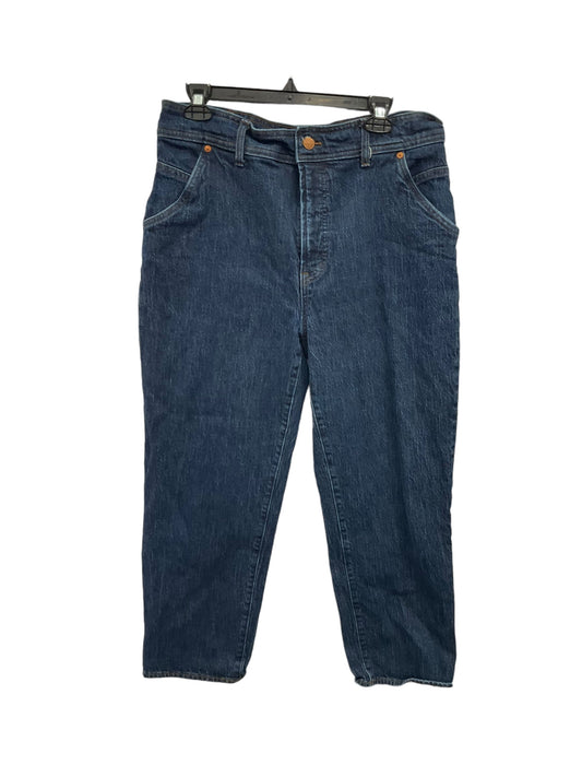 Blue Denim Jeans Straight Madewell, Size 14