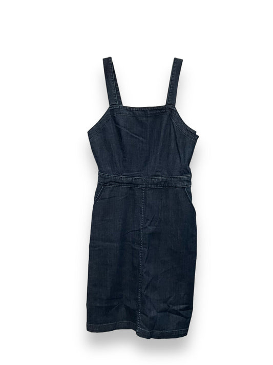 Blue Denim Dress Casual Midi Universal Thread, Size S