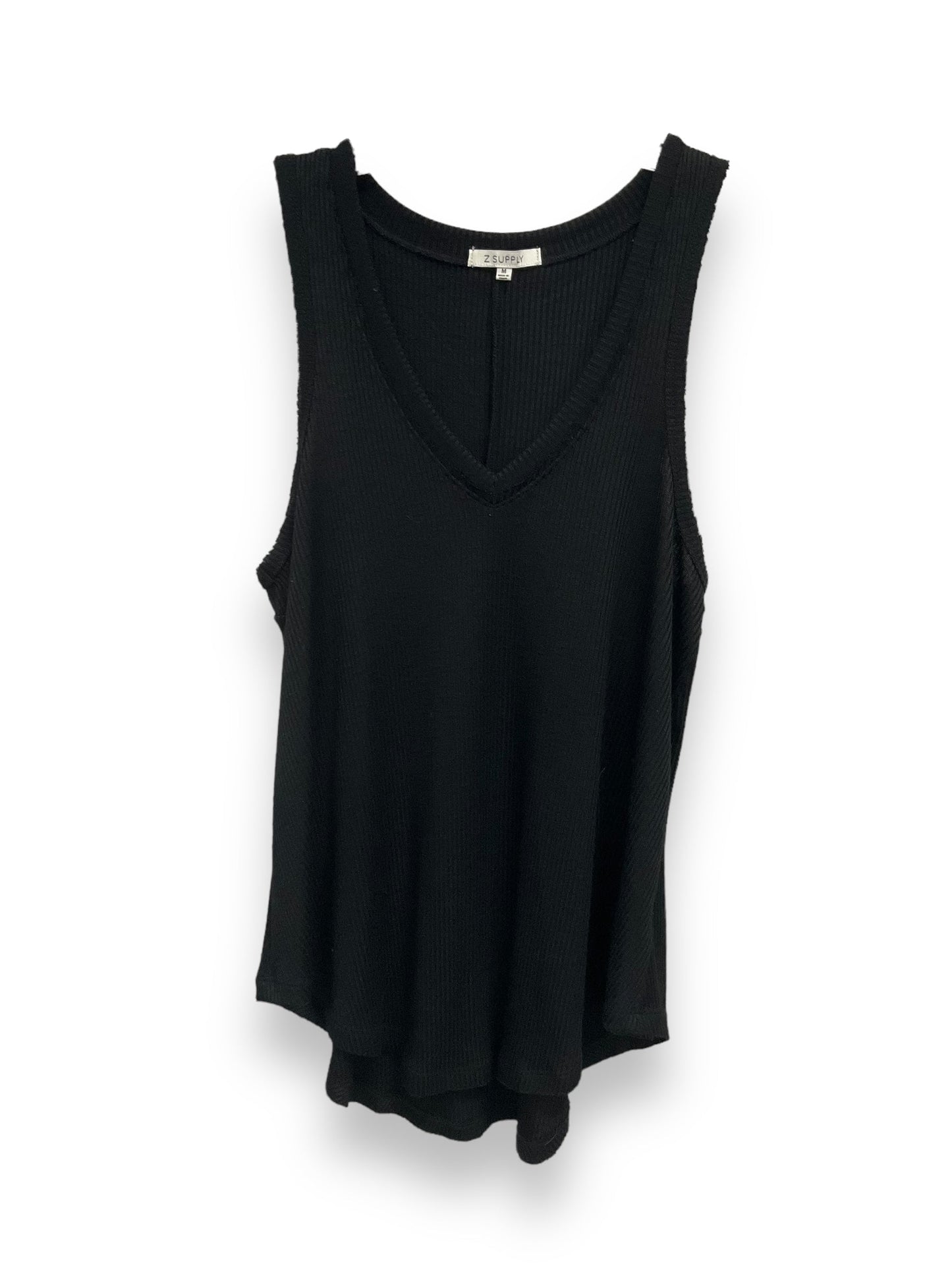 Black Top Sleeveless Z Supply, Size M