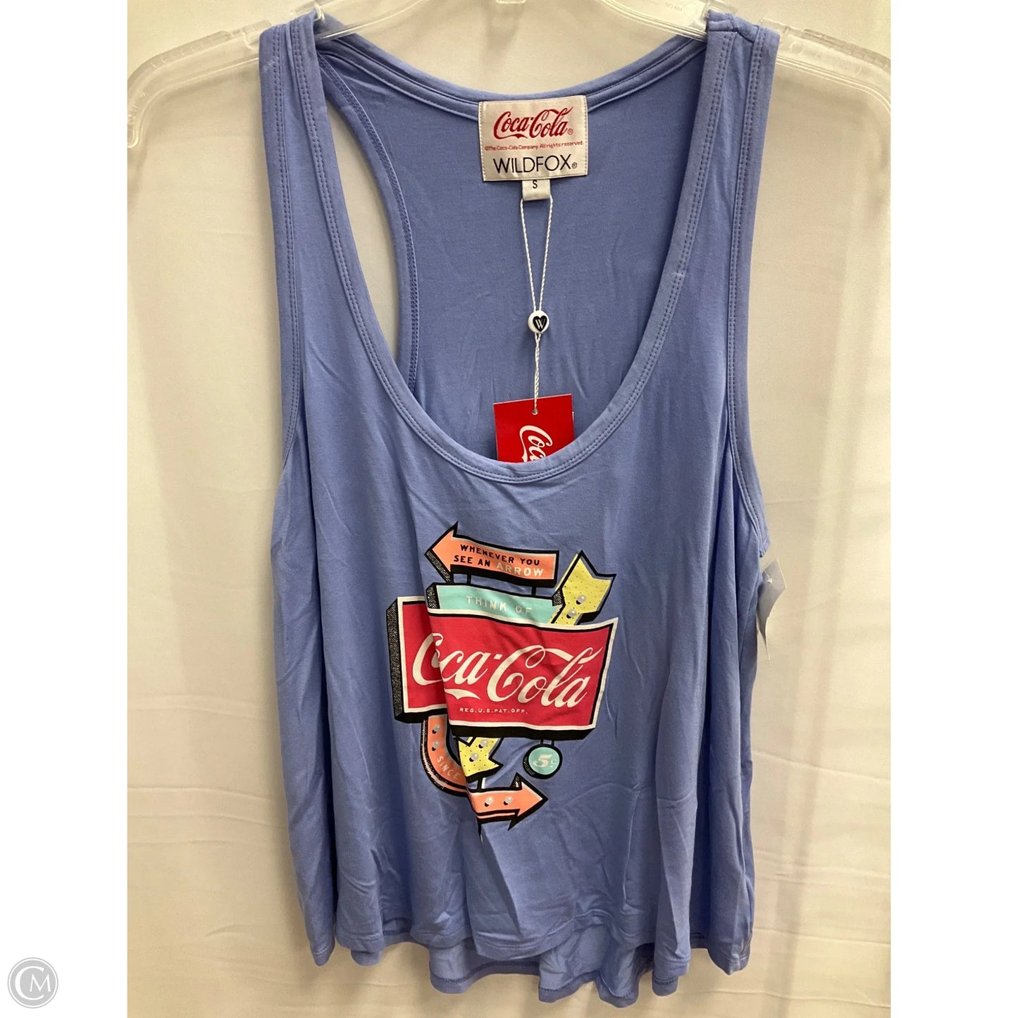 Tank Top By Clothes Mentor In Blue, Size: S