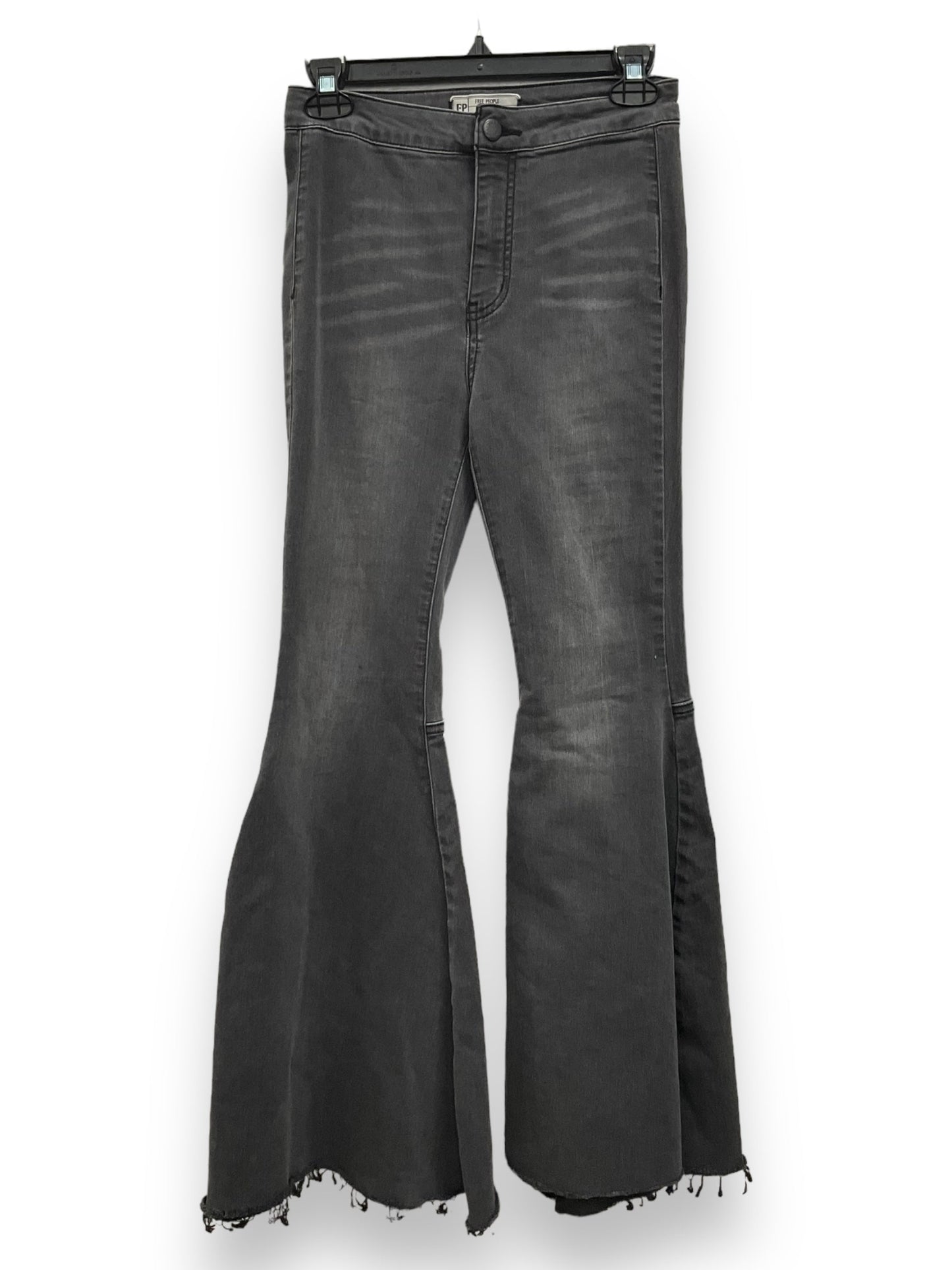 Black Jeans Flared Free People, Size 2