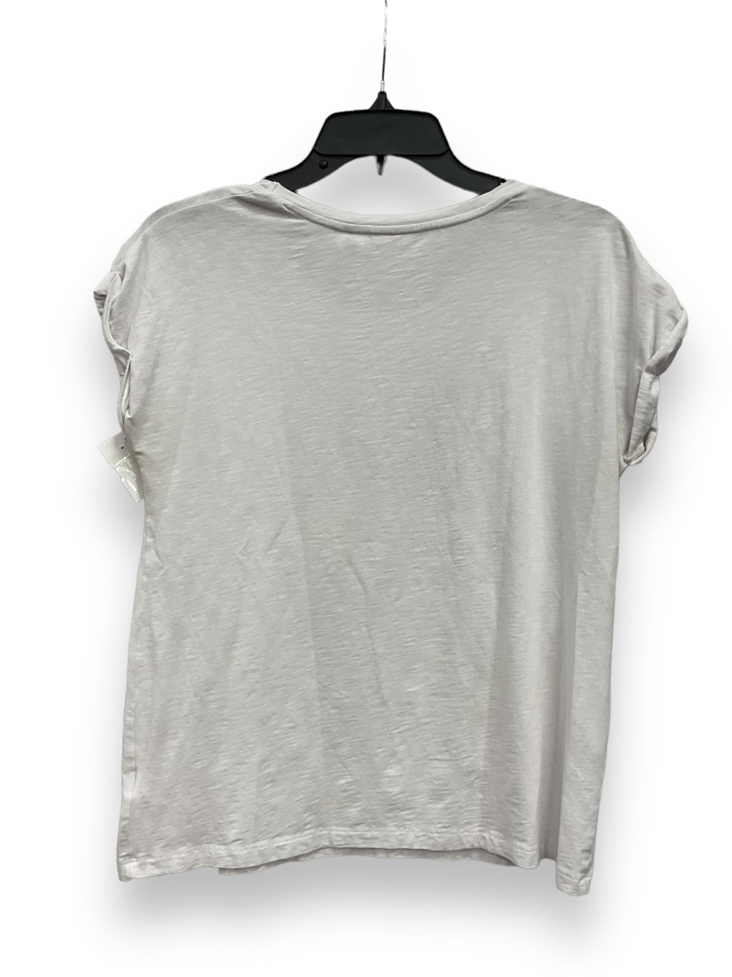 White Top Sleeveless Basic Sigrid Olsen, Size S