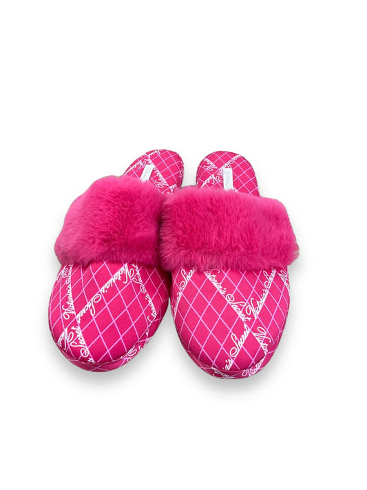 Pink Slippers Victorias Secret, Size 9.5
