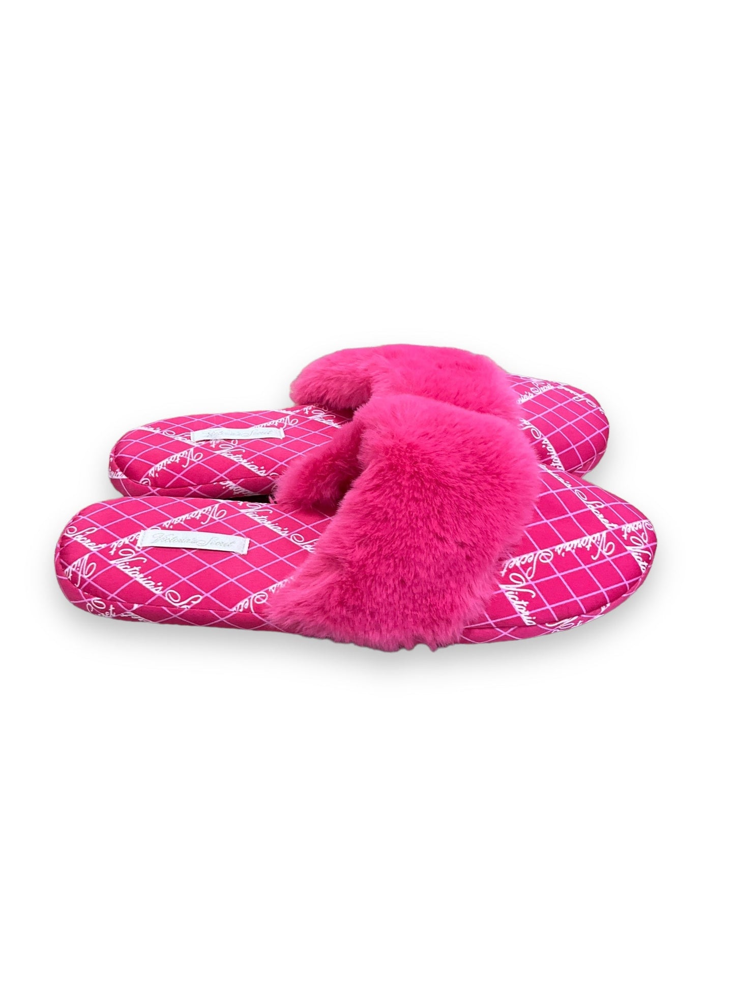 Pink Slippers Victorias Secret, Size 9.5