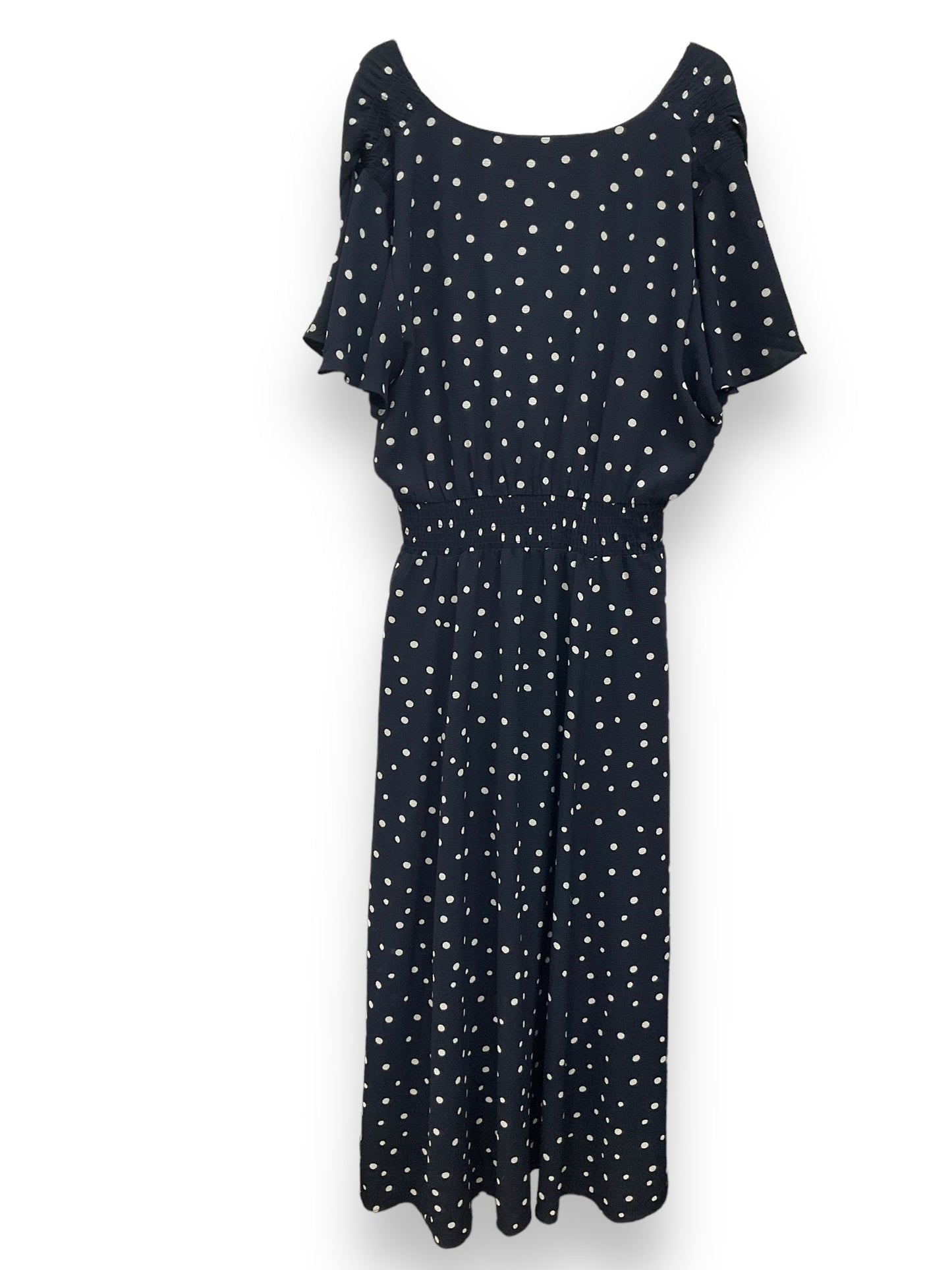 Polkadot Pattern Dress Casual Midi Lane Bryant, Size 3x