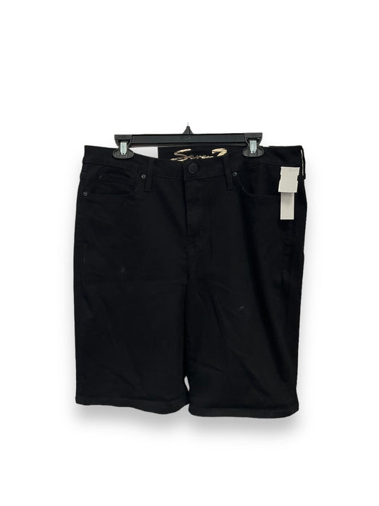 Black Shorts Seven 7, Size 14
