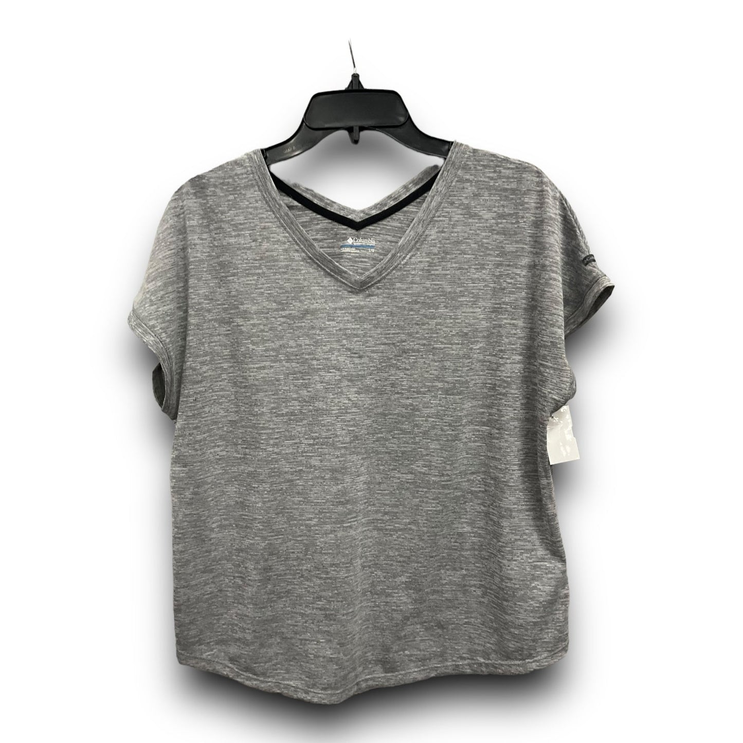 Grey Top Short Sleeve Columbia, Size L