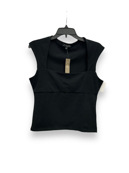 Black Top Sleeveless J. Crew, Size L