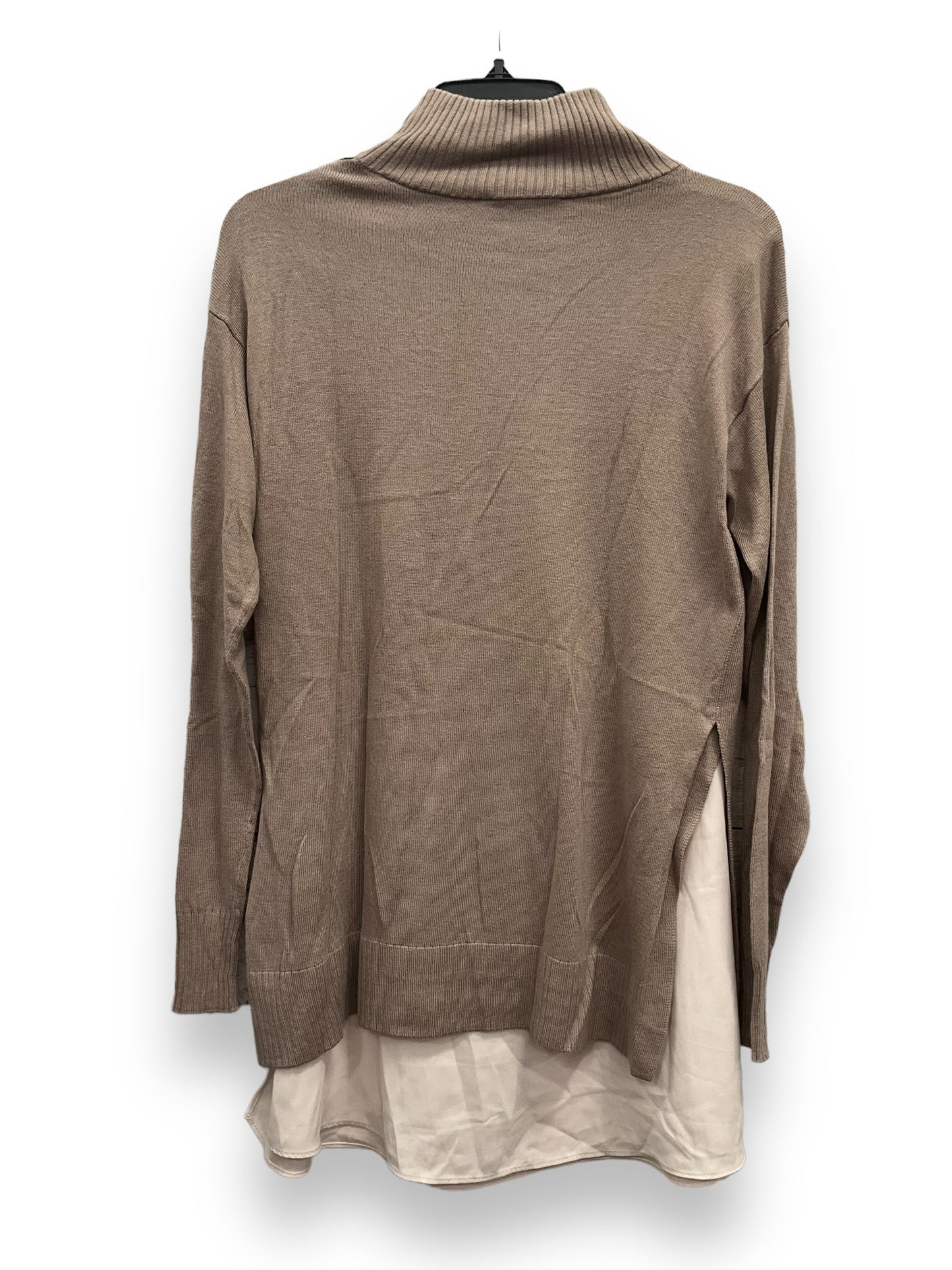 Taupe Top Long Sleeve Ann Taylor, Size M