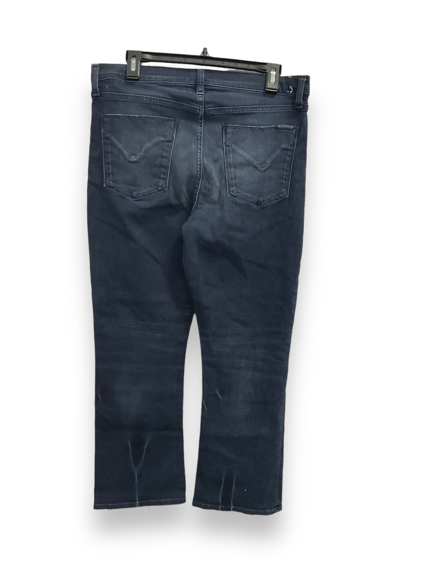 Blue Denim Jeans Straight Hudson, Size 14