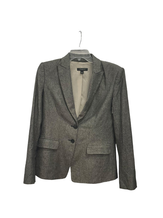 Blazer By Ann Taylor In Grey, Size: S