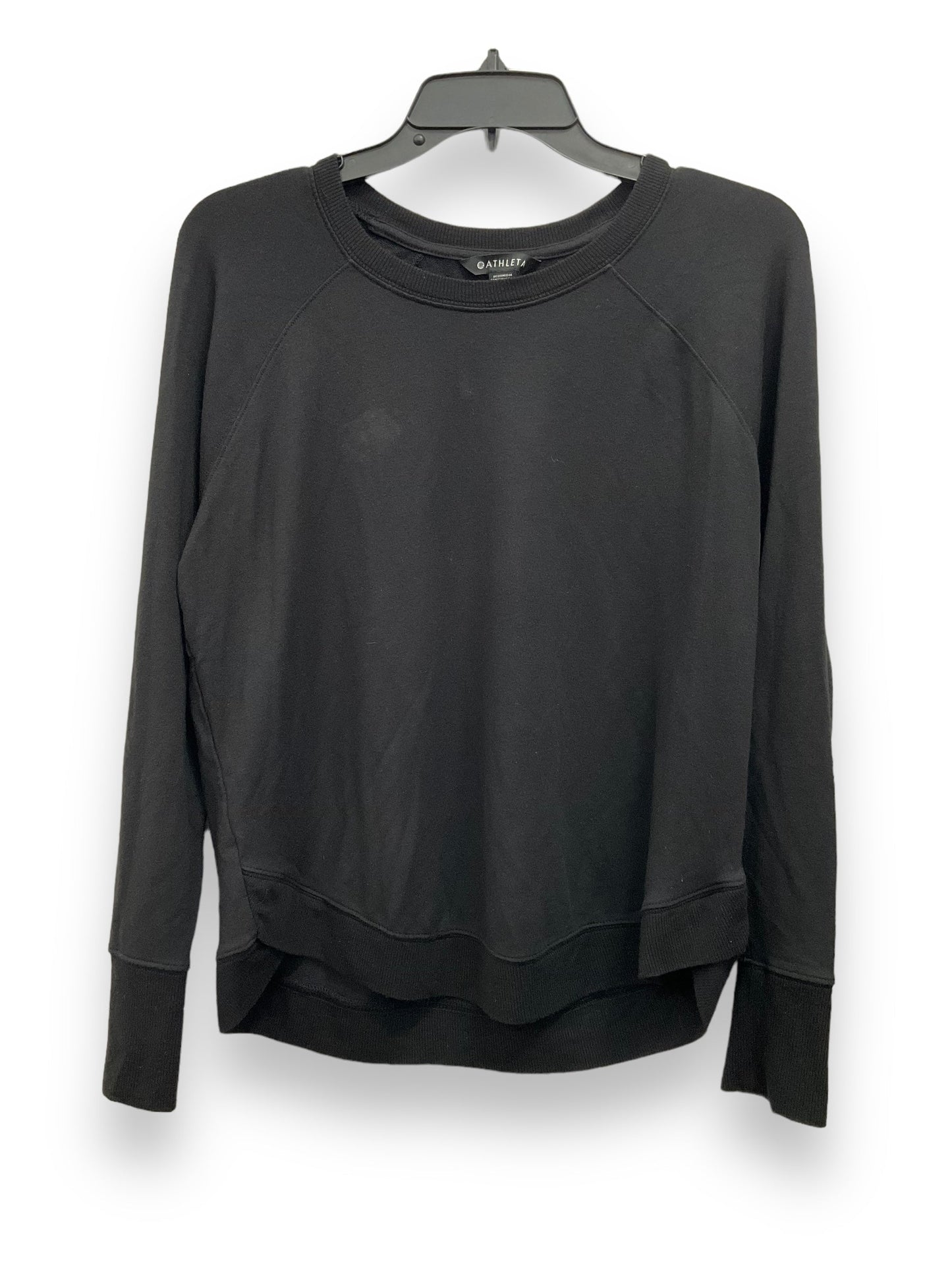 Top Long Sleeve By Athleta In Black, Size: M